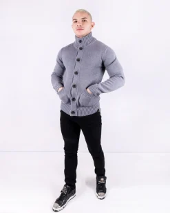 La Piscine Paris Cardigan en laine vierge e Daniele Fiesoli*Homme Pulls & Gilets