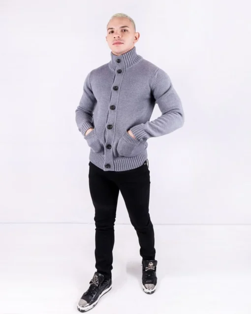 La Piscine Paris Cardigan en laine vierge e Daniele Fiesoli*Homme Pulls & Gilets