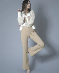La Piscine Paris Cardigan en maille à sequins multicolores Nude*Femme Pulls & Cardigans