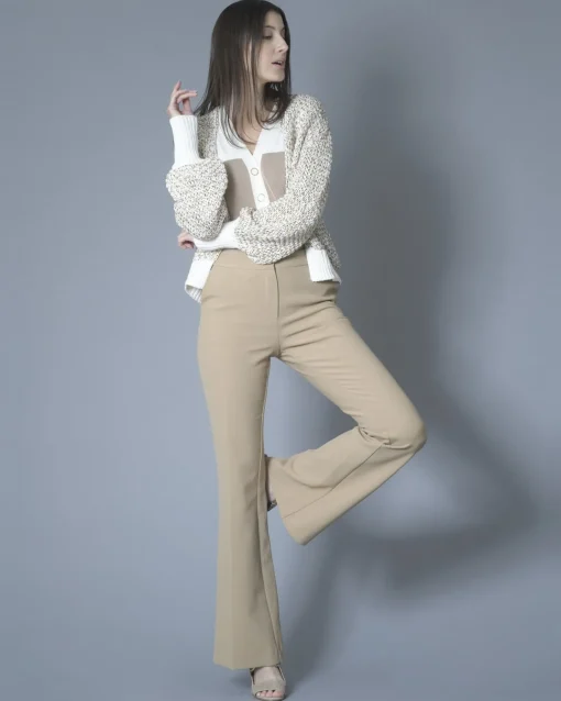 La Piscine Paris Cardigan en maille à sequins multicolores Nude*Femme Pulls & Cardigans