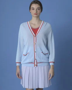 La Piscine Paris Cardigan en maille e Edward Achour*Femme Pulls & Cardigans
