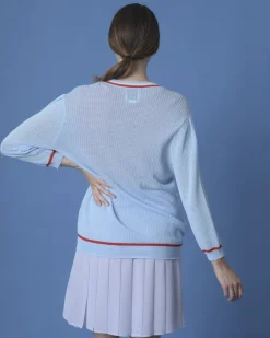 La Piscine Paris Cardigan en maille e Edward Achour*Femme Pulls & Cardigans