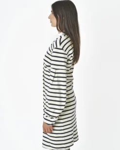 La Piscine Paris Cardigan long à rayures Borbonese*Femme Pulls & Cardigans