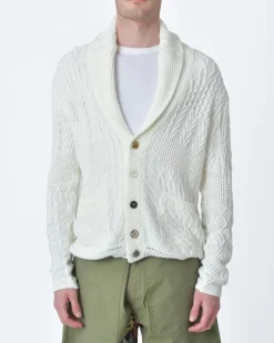 La Piscine Paris Cardigan maille Gabriele Pasini*Homme Pulls & Gilets