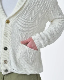 La Piscine Paris Cardigan maille Gabriele Pasini*Homme Pulls & Gilets