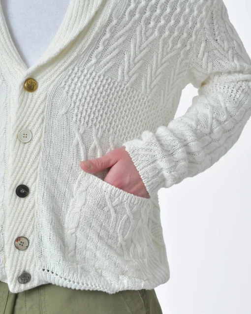 La Piscine Paris Cardigan maille Gabriele Pasini*Homme Pulls & Gilets