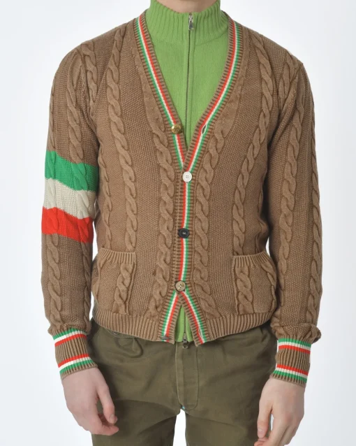 La Piscine Paris Cardigan Maille Gabriele Pasini*Homme Pulls & Gilets