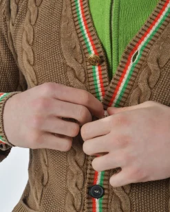 La Piscine Paris Cardigan Maille Gabriele Pasini*Homme Pulls & Gilets