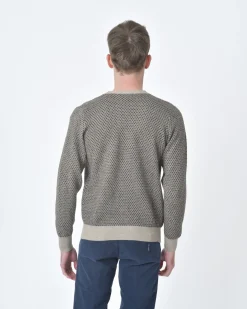 La Piscine Paris Cardigan motif losange Fausto Reali Vannucci*Homme Pulls & Gilets
