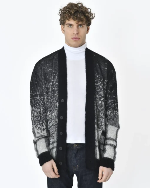 La Piscine Paris Cardigan blanc Isabel Benenato*Homme Pulls & Gilets