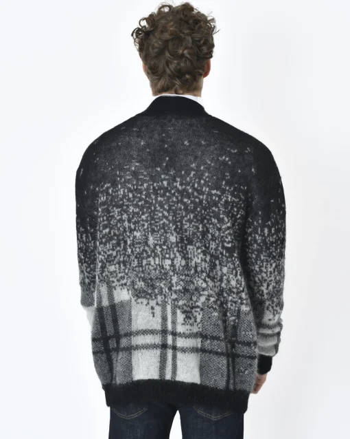 La Piscine Paris Cardigan blanc Isabel Benenato*Homme Pulls & Gilets