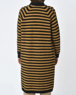 La Piscine Paris Cardigan rayé jaune et Momoni*Femme Pulls & Cardigans