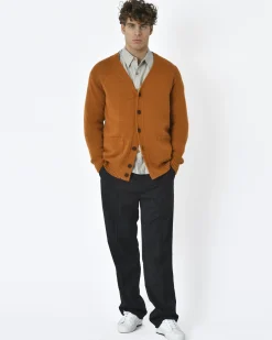 La Piscine Paris Cardigan Safran Maison Flâneur*Homme Pulls & Gilets