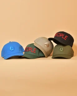 La Piscine Paris Casquette en gabardine de coton à broderie People Of Shibuya*Homme Chapeaux, Bonnets & Casquettes