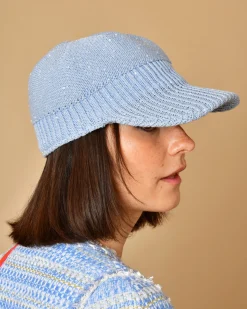 La Piscine Paris Casquette en maille e Lorena Antoniazzi*Femme Chapeaux, Bonnets & Casquettes