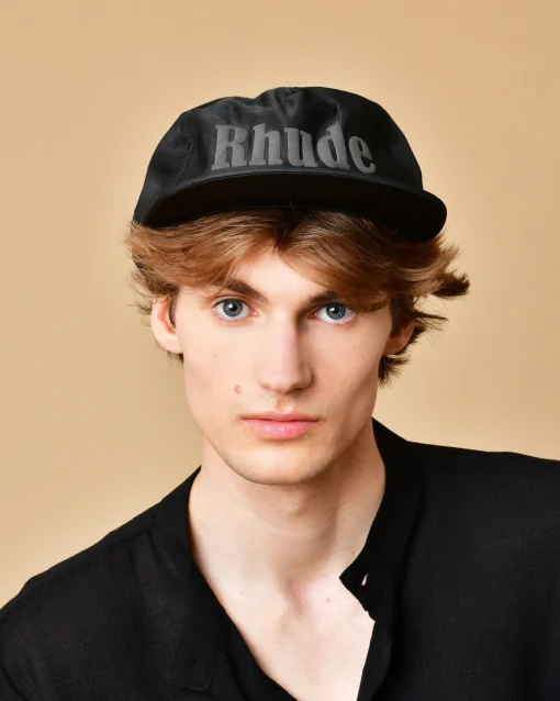 La Piscine Paris Casquette e cirée floquée Rhude*Homme Chapeaux, Bonnets & Casquettes