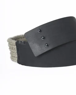 La Piscine Paris Ceinture bi-matière Ter Et Bantine*Femme Ceintures