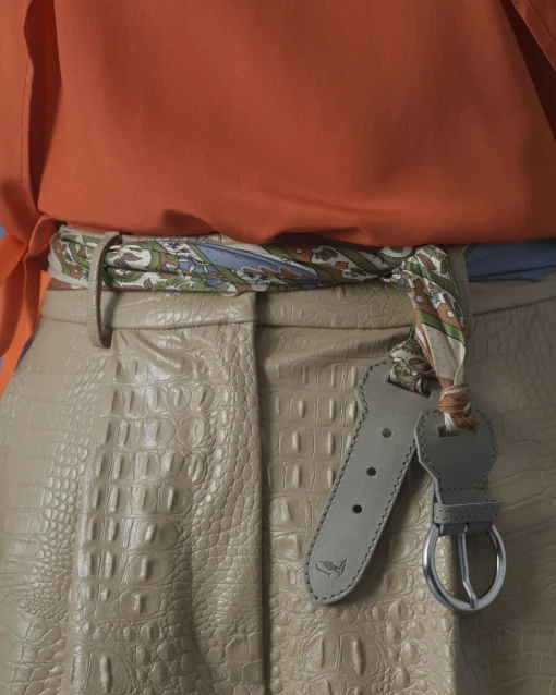 La Piscine Paris Ceinture bi-matière Trussardi*Femme Ceintures