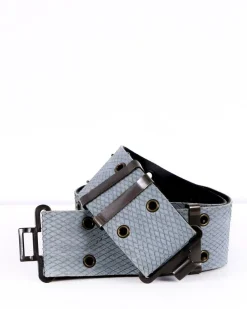 La Piscine Paris Ceinture e effet reptile Plein Sud*Femme Ceintures