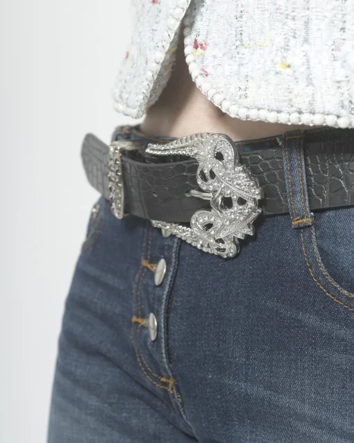La Piscine Paris Ceinture effet croco Guess*Femme Ceintures