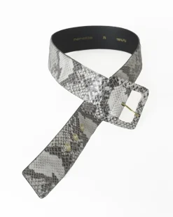 La Piscine Paris Ceinture effet python Nenette*Femme Ceintures