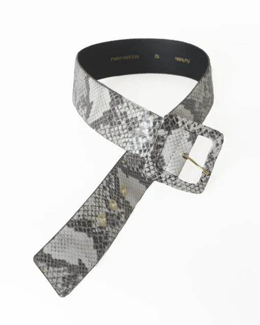 La Piscine Paris Ceinture effet python Nenette*Femme Ceintures