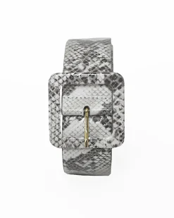 La Piscine Paris Ceinture effet python Nenette*Femme Ceintures