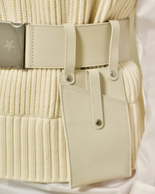 La Piscine Paris Ceinture en cuir avec pochette Lorena Antoniazzi*Femme Ceintures