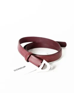 La Piscine Paris Ceinture en cuir de daim Dondup*Femme Ceintures