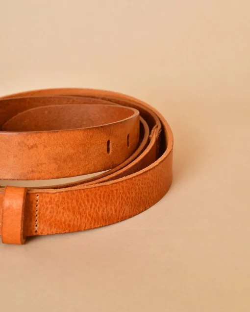 La Piscine Paris Ceinture en cuir deux tours Tela*Femme Ceintures