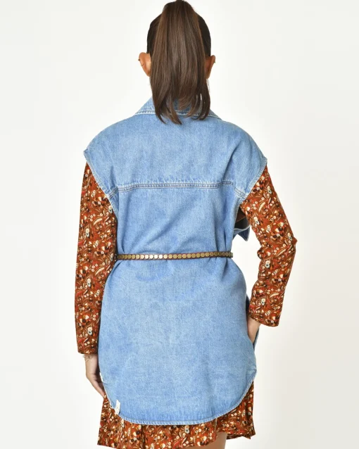 La Piscine Paris Ceinture en cuir 7 For All Mankind*Femme Ceintures
