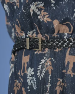 La Piscine Paris Ceinture en cuir tressé Elisabetta Franchi*Femme Ceintures