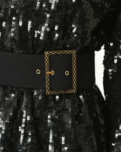 La Piscine Paris Ceinture en tissu doublé de cuir Elisabetta Franchi*Femme Ceintures