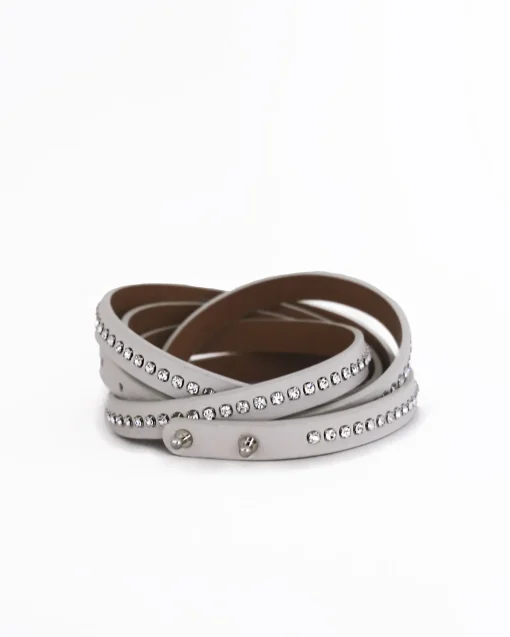 La Piscine Paris Ceinture fine à strass Nude*Femme Ceintures
