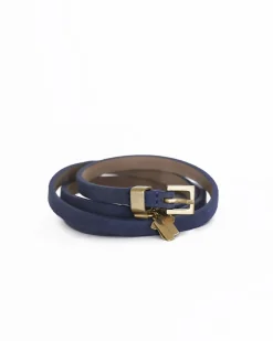 La Piscine Paris Ceinture fine en cuir Malo*Femme Ceintures