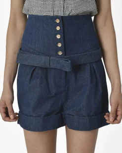 La Piscine Paris Ceinture jean/ denim Edward Achour*Femme Ceintures