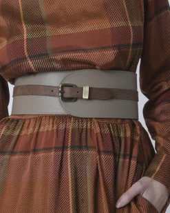 La Piscine Paris Ceinture large en cuir Malo*Femme Ceintures