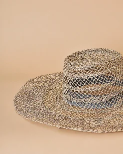 La Piscine Paris Chapeau en raphia tressé Reinhart Planke*Femme Chapeaux, Bonnets & Casquettes