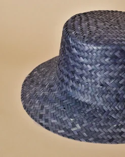 La Piscine Paris Chapeau fedora en raphia tressé Reinhart Planke*Femme Chapeaux, Bonnets & Casquettes