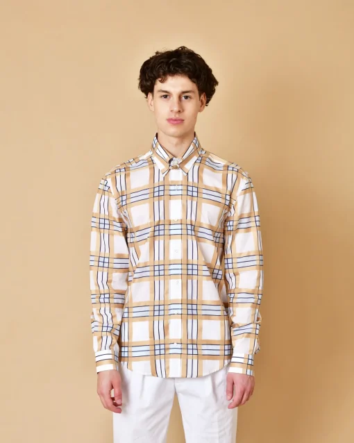 La Piscine Paris Chemise à imprimé à carreaux Lords & Fools*Homme Chemises