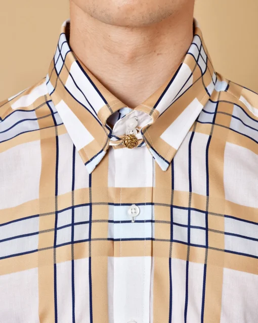 La Piscine Paris Chemise à imprimé à carreaux Lords & Fools*Homme Chemises