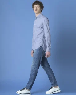 La Piscine Paris Chemise à mini carreaux Eleventy*Homme Chemises