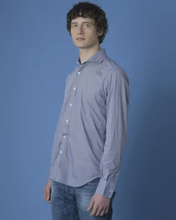 La Piscine Paris Chemise à mini carreaux Eleventy*Homme Chemises
