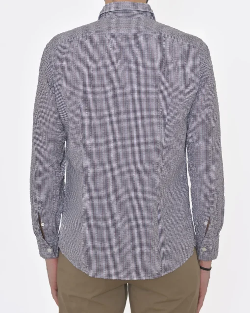 La Piscine Paris Chemise à petits carreaux Eleventy*Homme Chemises