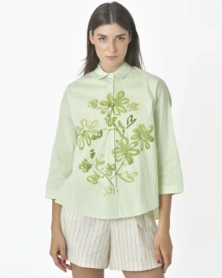 La Piscine Paris Chemise à rayures Yc Milano*Femme Chemisiers & Blouses