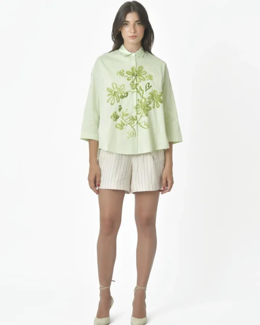 La Piscine Paris Chemise à rayures Yc Milano*Femme Chemisiers & Blouses