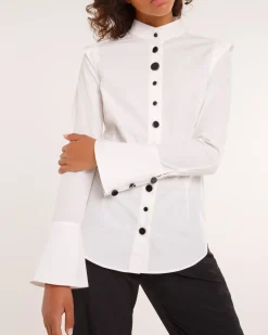 La Piscine Paris Chemise ajustée en popeline he Chacok*Femme Chemisiers & Blouses