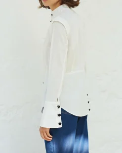 La Piscine Paris Chemise ajustée en popeline he Chacok*Femme Chemisiers & Blouses