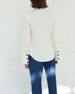 La Piscine Paris Chemise ajustée en popeline he Chacok*Femme Chemisiers & Blouses