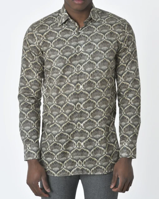La Piscine Paris Chemise motif fleurs Gabriele Pasini*Homme Chemises